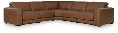 Magic Man 5-Piece Power Reclining Sectional - Furniture World