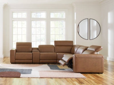 Magic Man 5-Piece Power Reclining Sectional - Furniture World