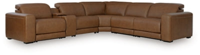 Magic Man 5-Piece Power Reclining Sectional - Furniture World