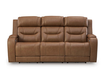 Knightington Power Reclining Sofa with Audio Seating - Furniture World