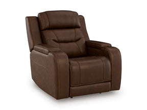 Knightington Power Recliner with Audio Seating - Furniture World