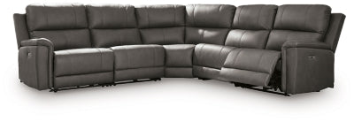 Bleckley Power Reclining Sectional - Furniture World