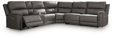 Bleckley Power Reclining Sectional - Furniture World