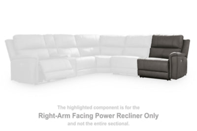 Bleckley Power Reclining Sectional - Furniture World