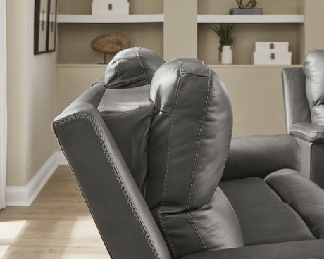Bleckley Power Reclining Sofa - Furniture World