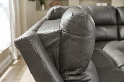 Bleckley Power Reclining Sectional - Furniture World