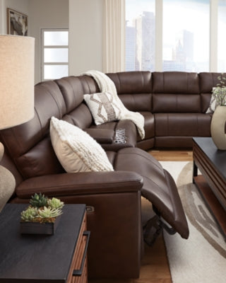 Bleckley Power Reclining Sectional - Furniture World