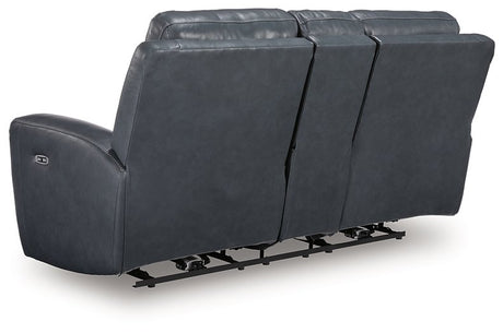 Next Move Power Reclining Loveseat - Furniture World
