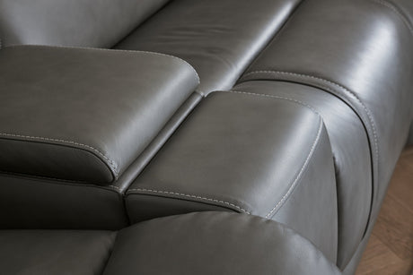 5Z - Pittson Power Reclining Sectional - Furniture World