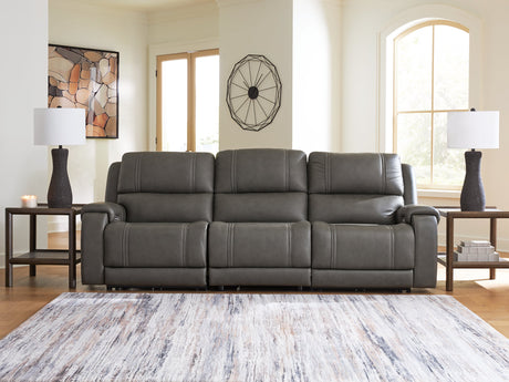 5Z - Pittson Power Sectional Reclining Sofa - Furniture World