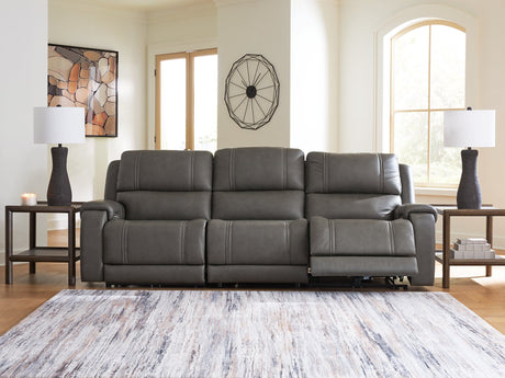 5Z - Pittson Power Sectional Reclining Sofa - Furniture World