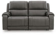 5Z - Pittson Power Reclining Sectional Loveseat - Furniture World
