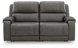 5Z - Pittson Power Reclining Sectional Loveseat - Furniture World