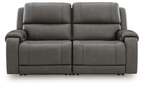 5Z - Pittson Power Reclining Sectional Loveseat - Furniture World