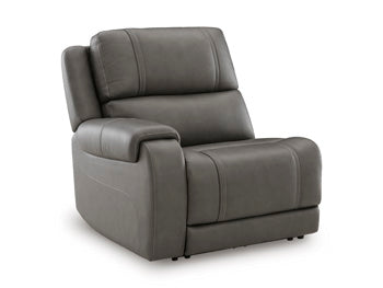 5Z - Pittson Power Reclining Sectional Loveseat - Furniture World