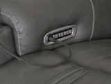 5Z - Pittson Power Reclining Sectional Loveseat - Furniture World