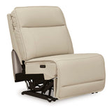 Double Deal Reclining Sectional with 2 Consoles