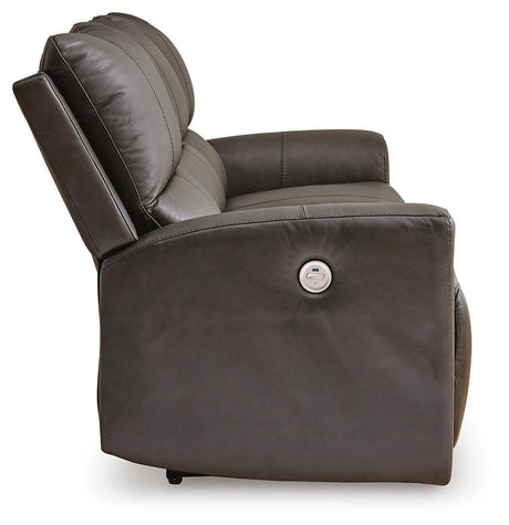 Boxmere Power Reclining Sofa - Furniture World