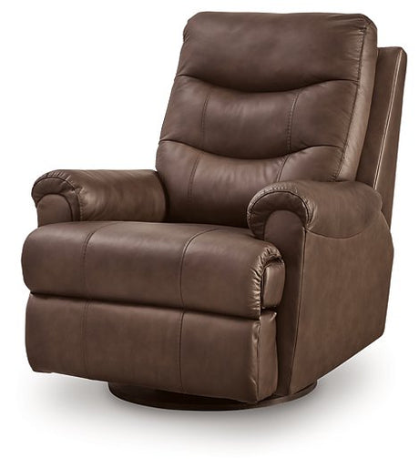 Flynwood Swivel Glider Recliner - Furniture World