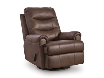 Flynwood Swivel Glider Recliner - Furniture World