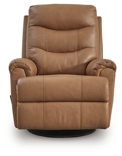 Flynwood Swivel Glider Recliner - Furniture World