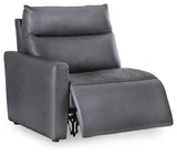 ModZ Power Reclining Sectional with Audio Consoles