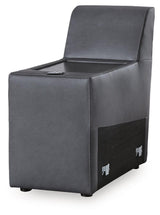 ModZ Power Reclining Sectional Loveseat with Audio Console