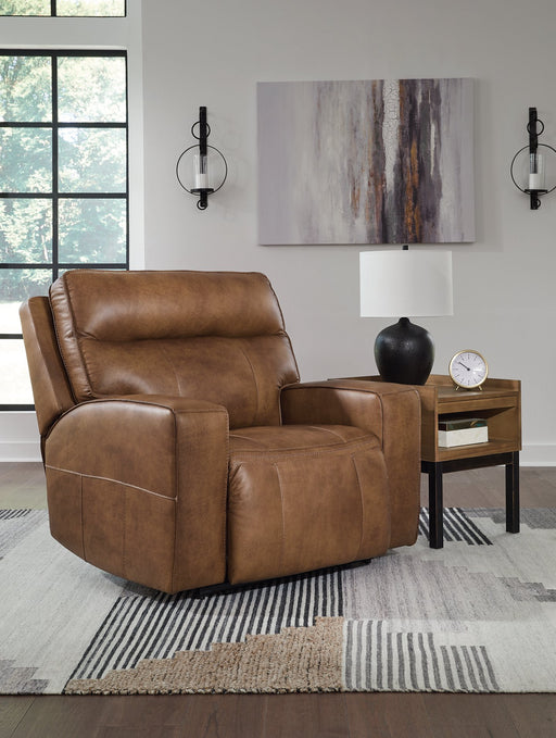 Game Plan Oversized Power Recliner - Furniture World