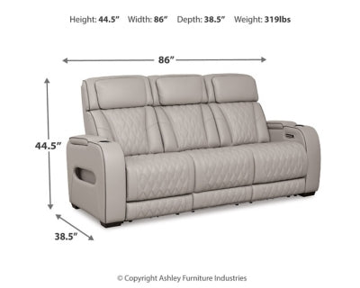 Boyington Power Reclining Sofa - Furniture World