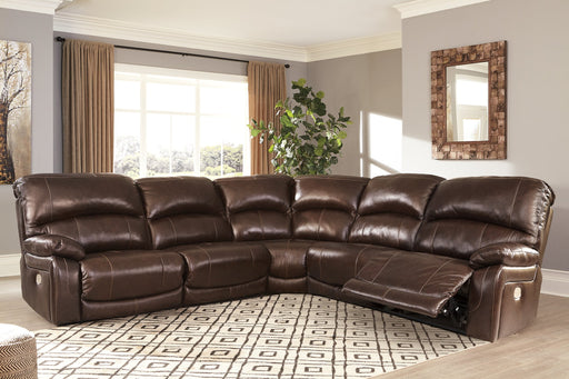 Hallstrung Power Reclining Sectional - Furniture World