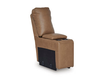 DeepWakes Power Reclining Sectional with Chaise - Furniture World