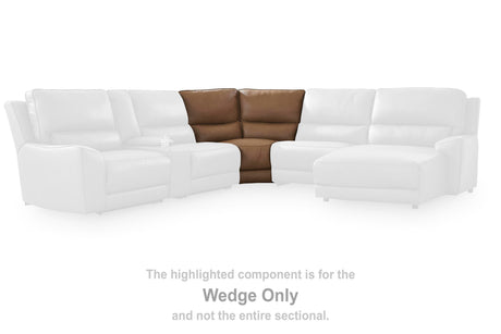DeepWakes Power Reclining Sectional with Chaise - Furniture World