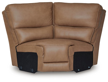 DeepWakes Power Reclining Sectional with Chaise - Furniture World
