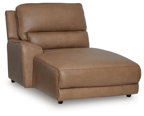 DeepWakes Power Reclining Sectional with Chaise - Furniture World