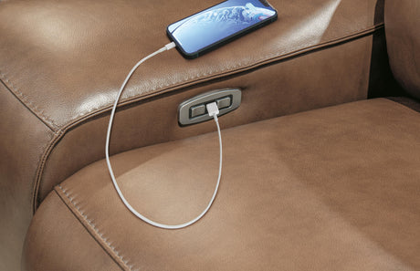 DeepWakes Power Reclining Sofa - Furniture World