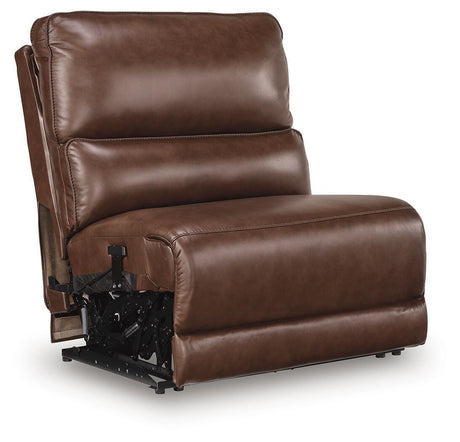 DeepWakes Power Reclining Sectional with Chaise - Furniture World