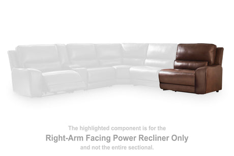 DeepWakes Power Reclining Sectional - Furniture World