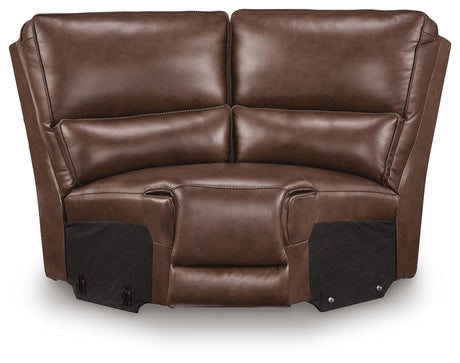 DeepWakes Power Reclining Sectional with Chaise - Furniture World