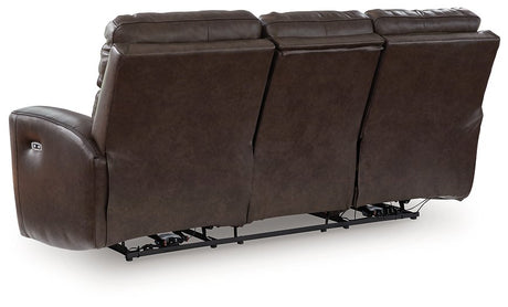 Crossplex Power Reclining Sofa - Furniture World