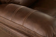 Edmar Power Reclining Loveseat with Console - Furniture World