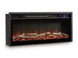 Zadilyn 72" TV Stand with Electric Fireplace