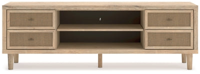 Cielden 72" TV Stand with Electric Fireplace - Furniture World