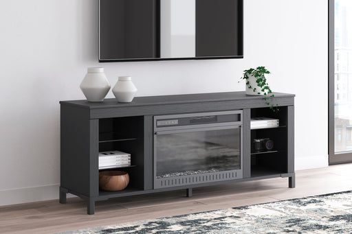 Cayberry 3-Piece Entertainment Center with Electric Fireplace - Furniture World