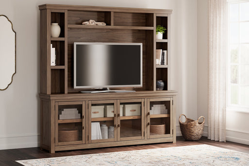 Boardernest 85" TV Stand with Hutch - Furniture World