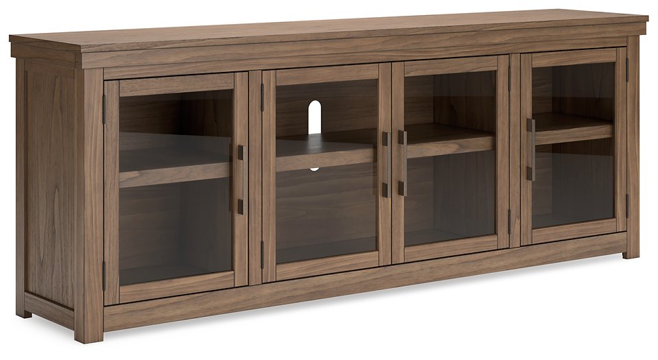 Boardernest 85" TV Stand with Hutch - Furniture World