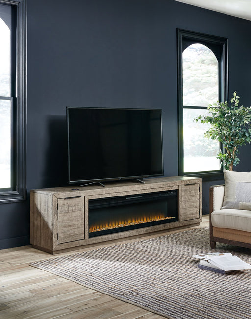 Krystanza TV Stand with Electric Fireplace - Furniture World