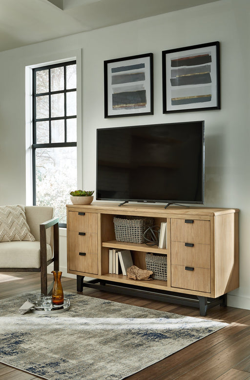 Freslowe Large TV Stand - Furniture World