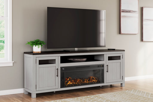 Darborn 88" TV Stand with Electric Fireplace - Furniture World