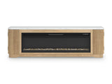 Camdill 80" TV Stand with Electric Fireplace - Furniture World