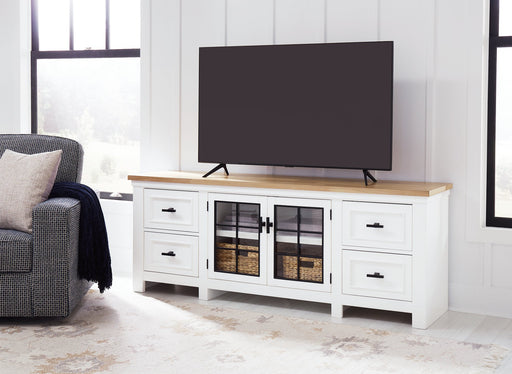 Ashbryn 74" TV Stand - Furniture World